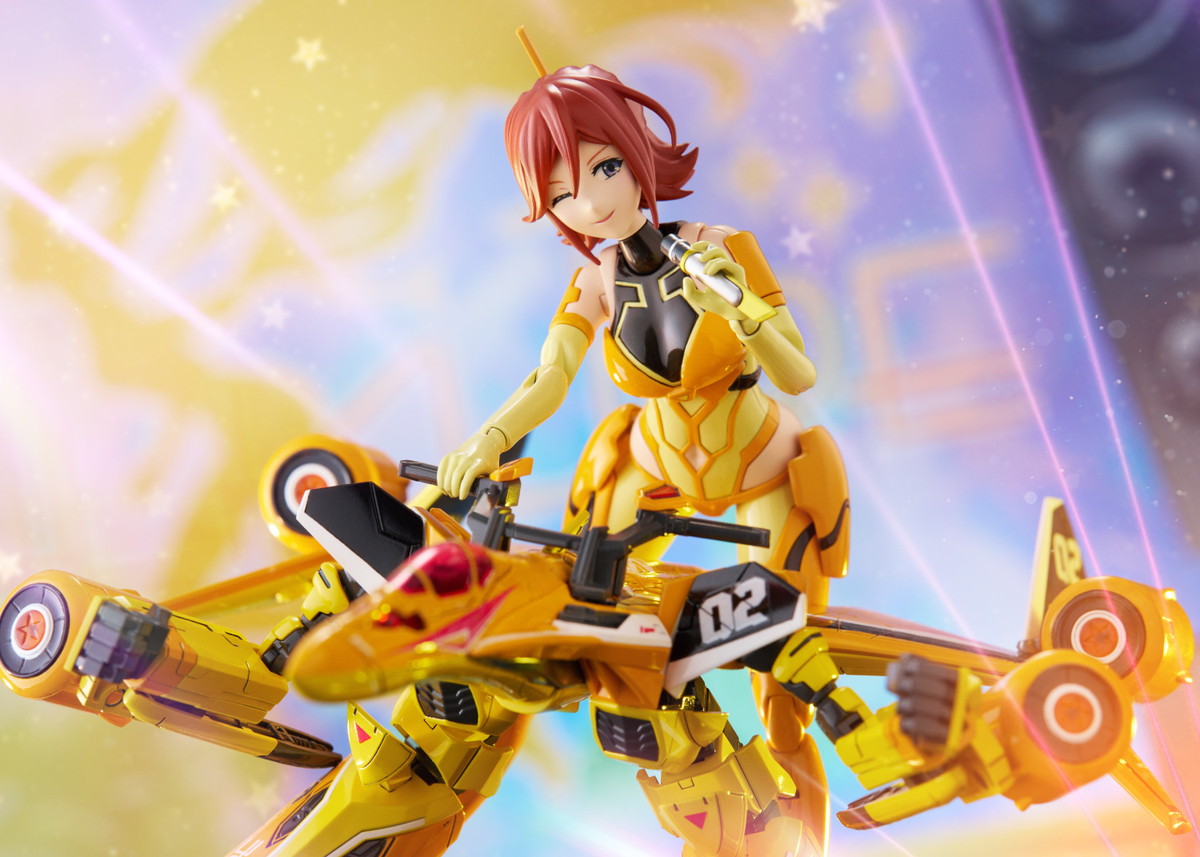 「V.F.G. No.MC-16 マクロスΔ VF-31J ジークフリード カナメ・バッカニア」のフィギュア画像