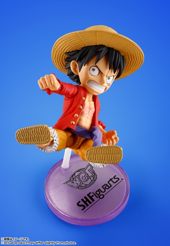 ONE PIECE「S.H.Figuarts ワールドコレクタブルフィギュア×S.H.Figuarts モンキー・D・ルフィ」のフィギュア画像