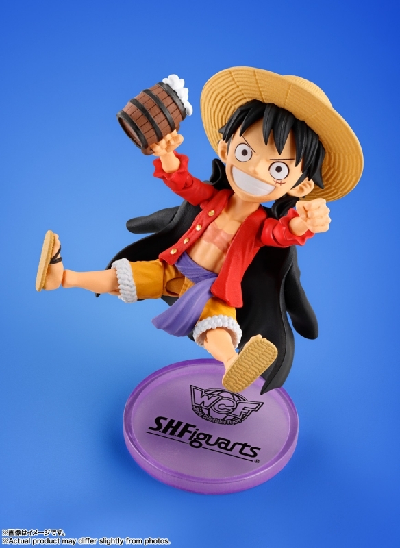 ONE PIECE「S.H.Figuarts ワールドコレクタブルフィギュア×S.H.Figuarts モンキー・D・ルフィ」のフィギュア画像