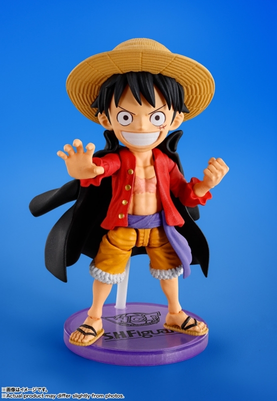 ONE PIECE「S.H.Figuarts ワールドコレクタブルフィギュア×S.H.Figuarts モンキー・D・ルフィ」のフィギュア画像