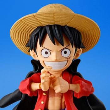 ONE PIECE「S.H.Figuarts ワールドコレクタブルフィギュア×S.H.Figuarts モンキー・D・ルフィ」のフィギュア