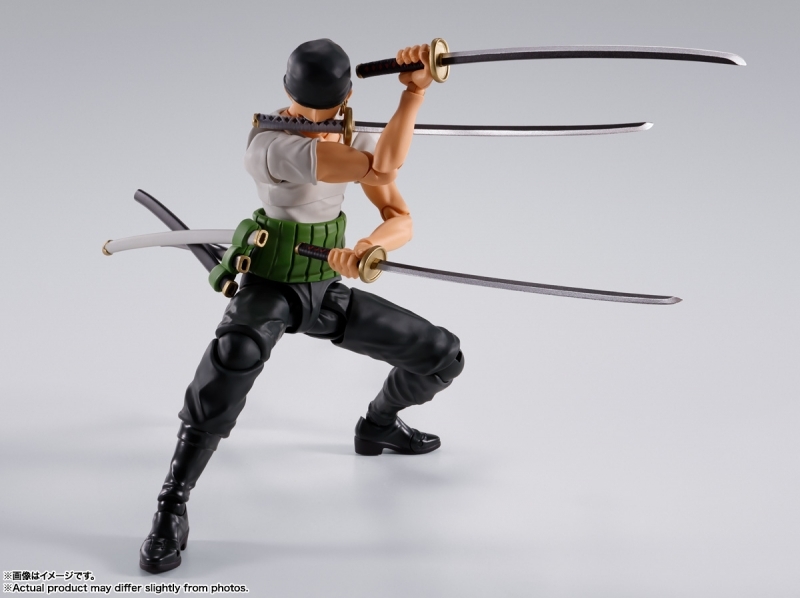 ONE PIECE「S.H.Figuarts ロロノア・ゾロ -冒険の夜明け-」のフィギュア画像