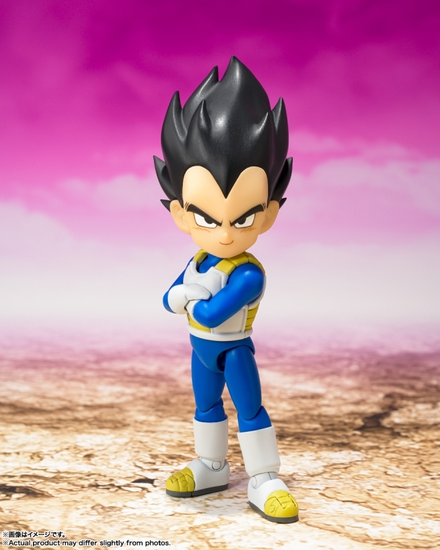 ドラゴンボールDAIMA「S.H.Figuarts ベジータ（ミニ）-DAIMA-」のフィギュア画像