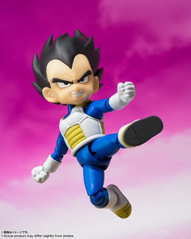 ドラゴンボールDAIMA「S.H.Figuarts ベジータ（ミニ）-DAIMA-」のフィギュア画像