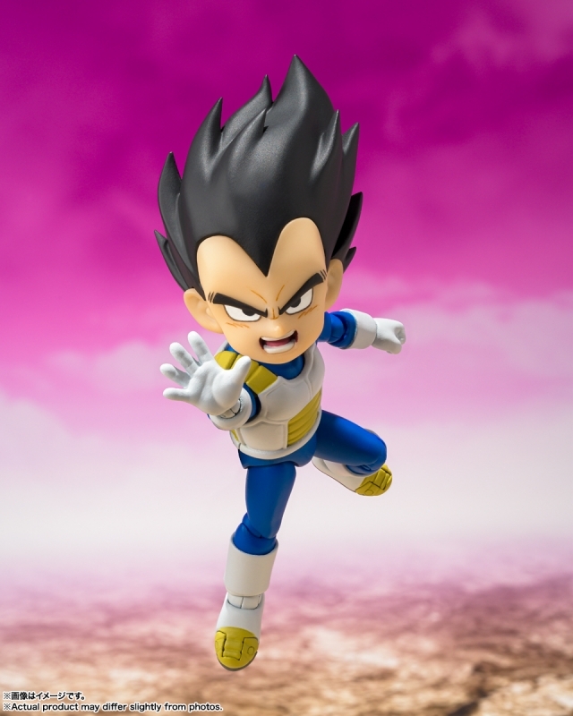 ドラゴンボールDAIMA「S.H.Figuarts ベジータ（ミニ）-DAIMA-」のフィギュア画像