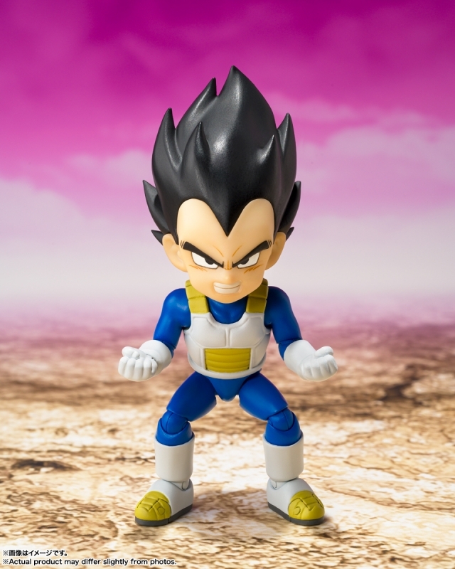 ドラゴンボールDAIMA「S.H.Figuarts ベジータ（ミニ）-DAIMA-」のフィギュア画像