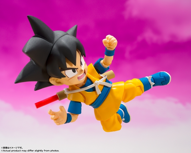 ドラゴンボールDAIMA「S.H.Figuarts 孫悟空（ミニ）-DAIMA-」のフィギュア画像