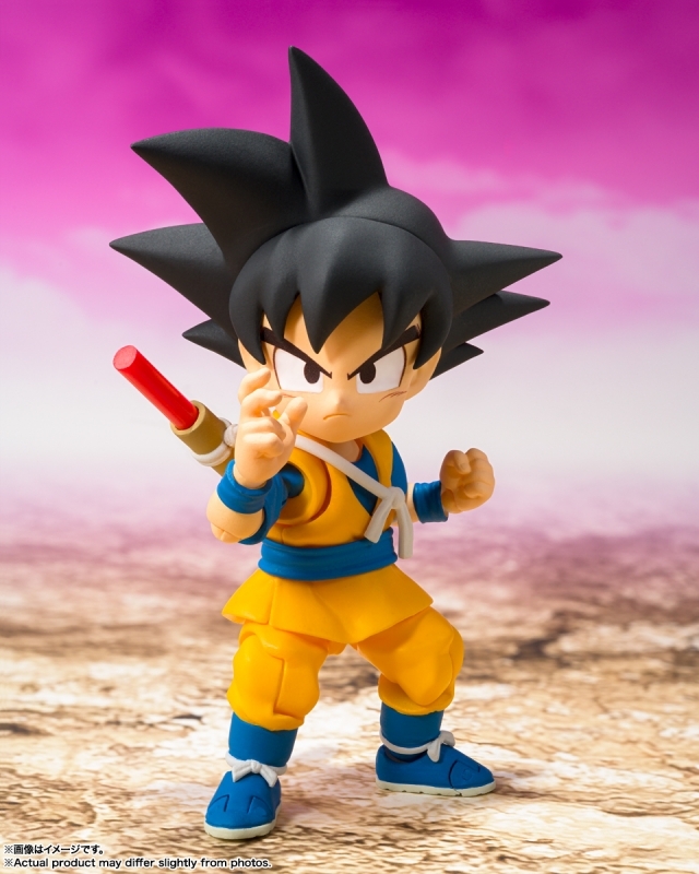 ドラゴンボールDAIMA「S.H.Figuarts 孫悟空（ミニ）-DAIMA-」のフィギュア画像