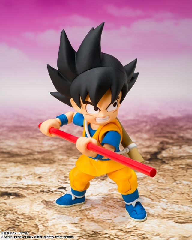 ドラゴンボールDAIMA「S.H.Figuarts 孫悟空（ミニ）-DAIMA-」のフィギュア画像