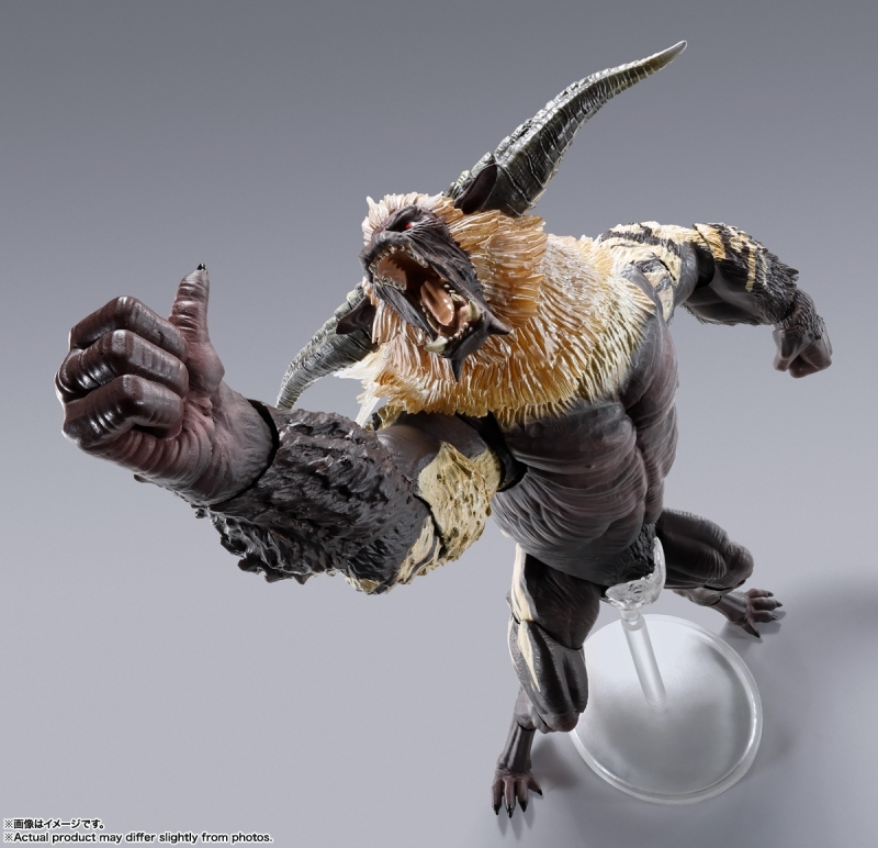 モンスターハンター「S.H.MonsterArts 激昂したラージャン」のフィギュア画像