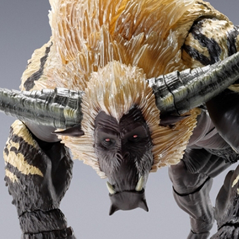 モンスターハンター「S.H.MonsterArts 激昂したラージャン」のフィギュア