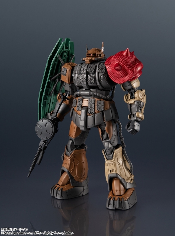 機動戦士ガンダム 復讐のレクイエム「GUNDAM UNIVERSE ZAKU II（Unidentified Type） Solari」のフィギュア画像