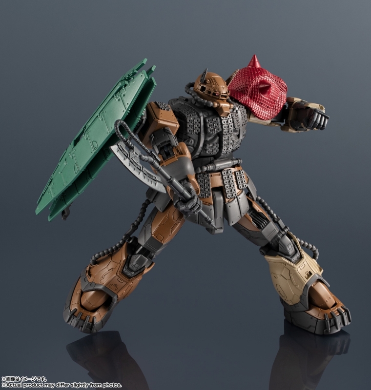 機動戦士ガンダム 復讐のレクイエム「GUNDAM UNIVERSE ZAKU II（Unidentified Type） Solari」のフィギュア画像