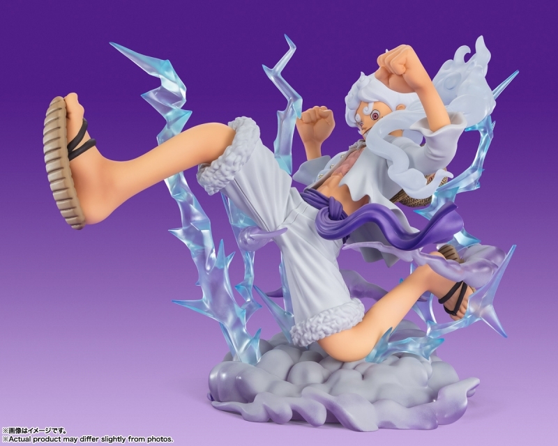 ONE PIECE「フィギュアーツZERO ［超激戦］モンキー・D・ルフィ -ギア5 “巨人”-」のフィギュア画像