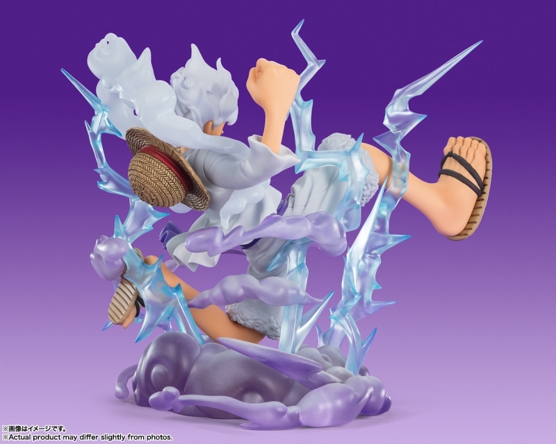 ONE PIECE「フィギュアーツZERO ［超激戦］モンキー・D・ルフィ -ギア5 “巨人”-」のフィギュア画像