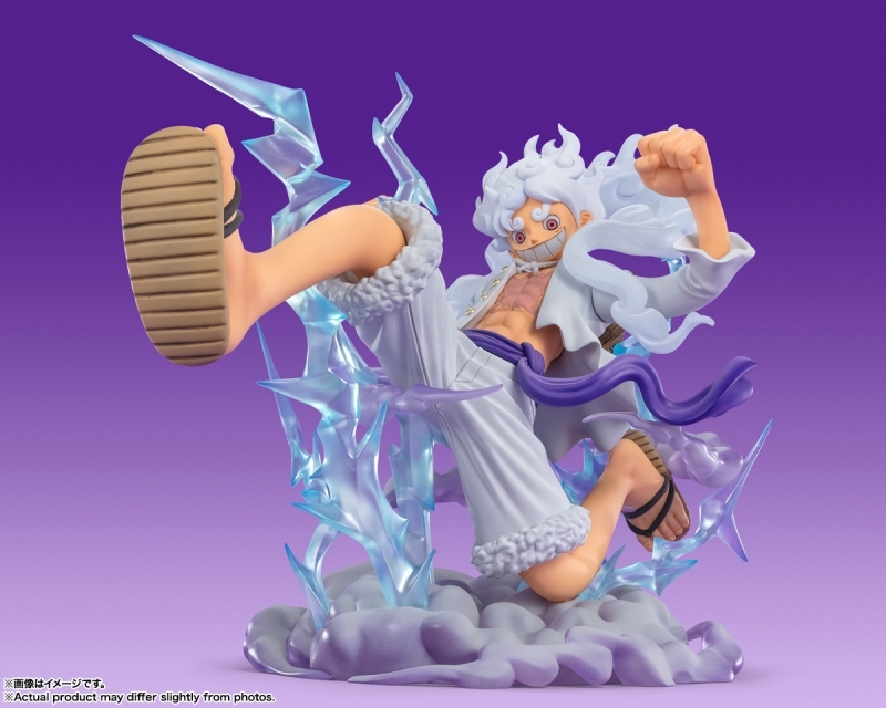 ONE PIECE「フィギュアーツZERO ［超激戦］モンキー・D・ルフィ -ギア5 “巨人”-」のフィギュア画像