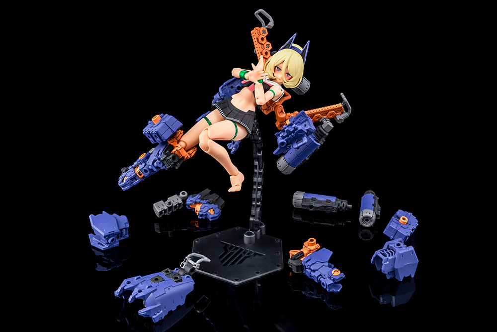 メガミデバイス「BUSTER DOLL タンク MIDNIGHT FANG」のフィギュア画像