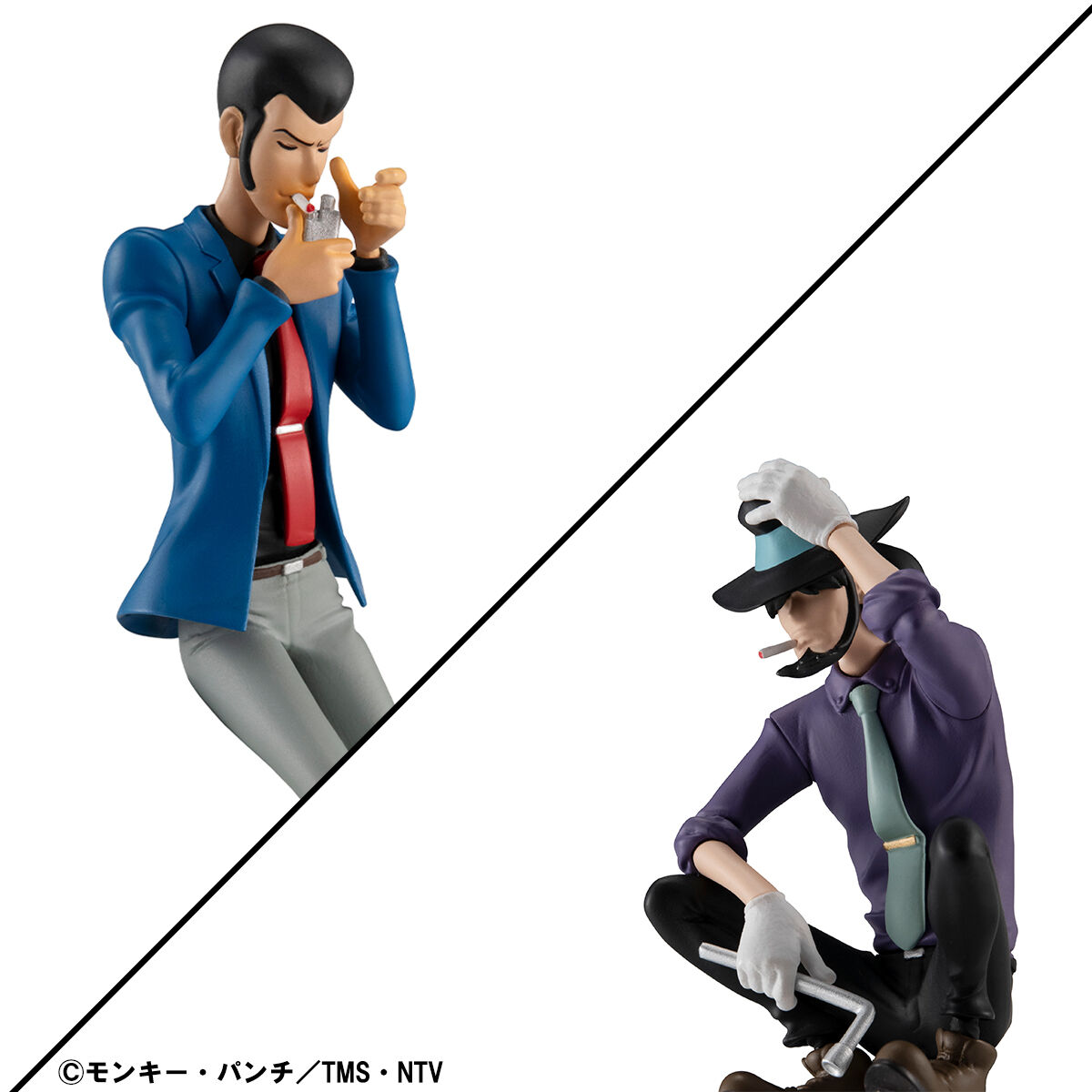 ルパン三世「ルパン三世 LUPIN THE GALLERY Punk at dawn！」のフィギュア画像