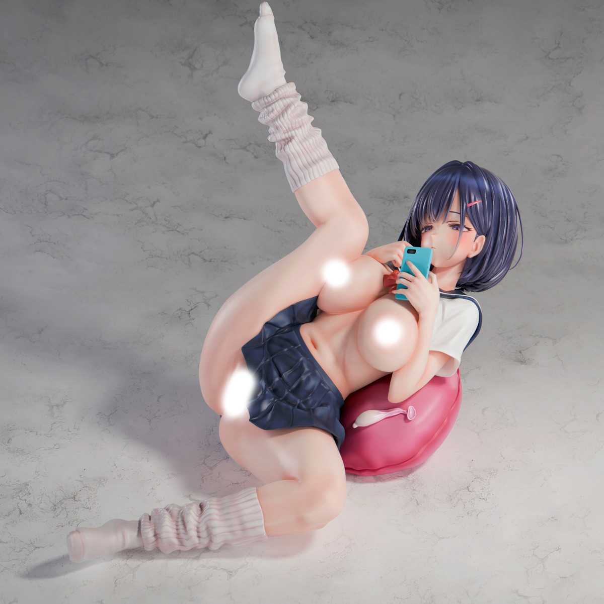 インサイトオリジナル「肉感少女 居座りダウナーJK 水鳥川さん」のフィギュア画像