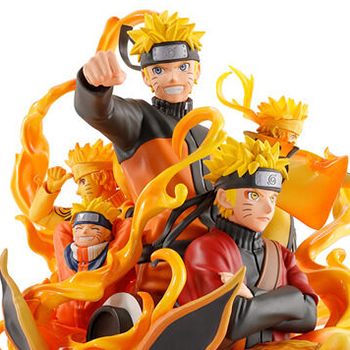 NARUTO-ナルト- 疾風伝「プチラマDX NARUTO-ナルト- 疾風伝 01 ナルトスペシャル」のフィギュア