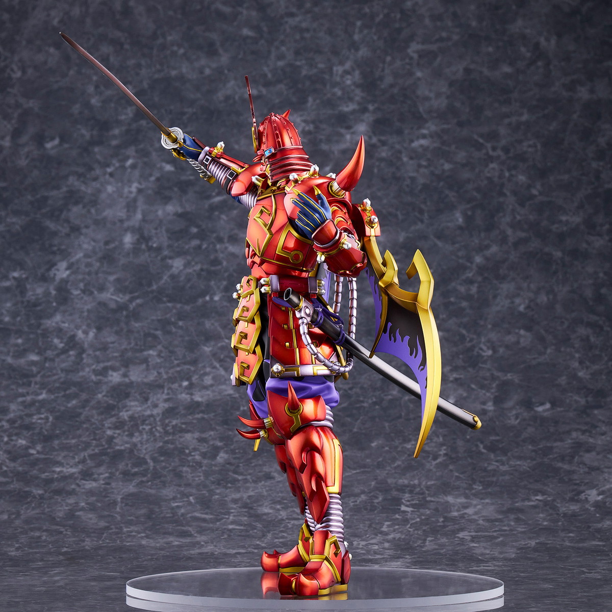 遊戯王「真六武衆－シエン／遊戯王カードゲームモンスターフィギュアコレクション」のフィギュア画像