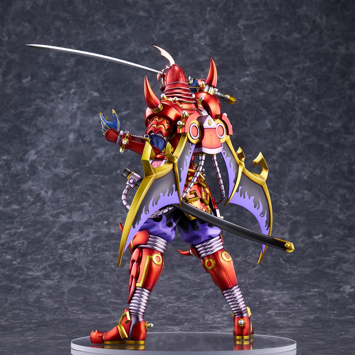 遊戯王「真六武衆－シエン／遊戯王カードゲームモンスターフィギュアコレクション」のフィギュア画像