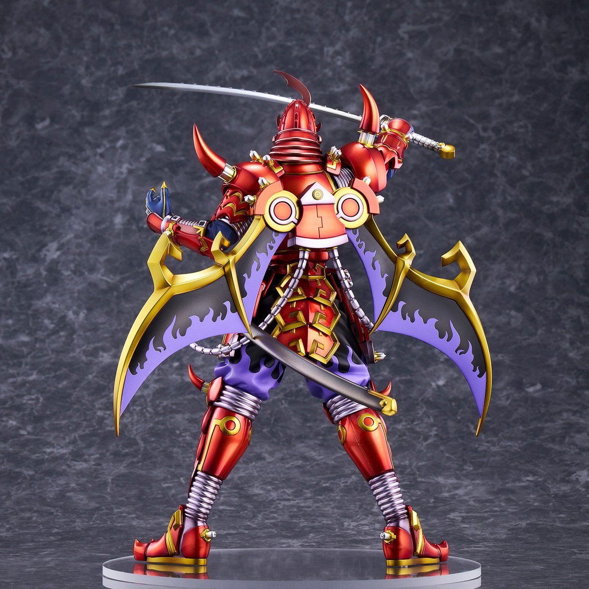 遊戯王「真六武衆－シエン／遊戯王カードゲームモンスターフィギュアコレクション」のフィギュア画像