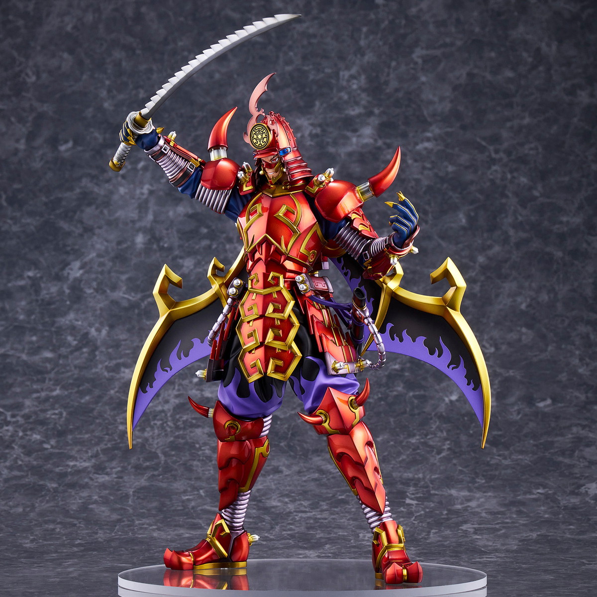 遊戯王「真六武衆－シエン／遊戯王カードゲームモンスターフィギュアコレクション」のフィギュア画像