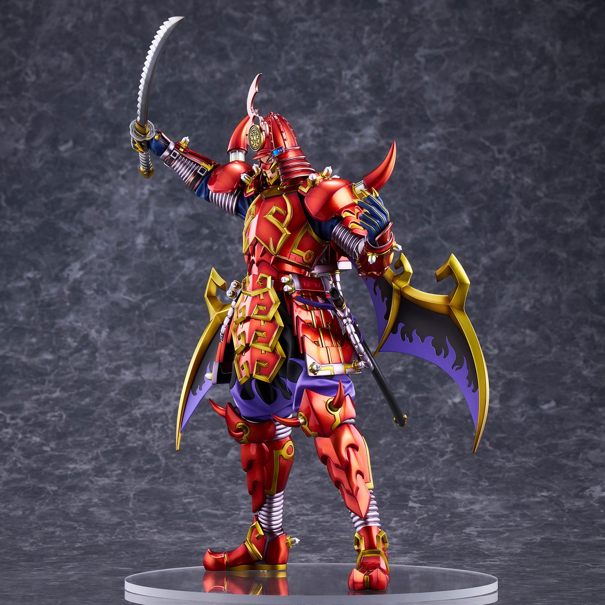 遊戯王「真六武衆－シエン／遊戯王カードゲームモンスターフィギュアコレクション」のフィギュア画像