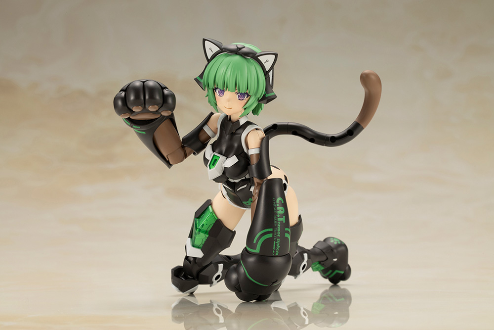 フレームアームズ・ガール「マガツキ 〈キャットアーマーVer.〉」のフィギュア画像