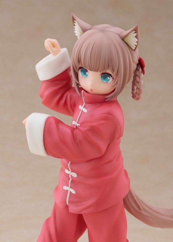 「Palette うちのねこが女の子でかわいい おきがえコレクション ニャンフーきなこ」のフィギュア画像