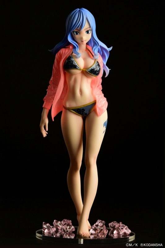 FAIRY TAIL「ジュビア・ロクサーGravure_Style「黒ビキニ!!」濡れ透けワイシャツSP」のフィギュア画像