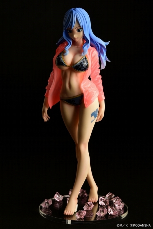 FAIRY TAIL「ジュビア・ロクサーGravure_Style「黒ビキニ！！」濡れ透けワイシャツSP」のフィギュア画像