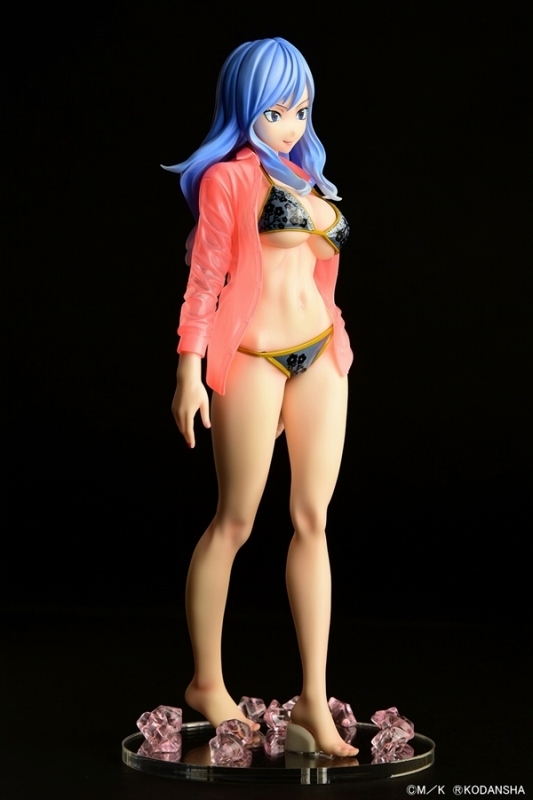 FAIRY TAIL「ジュビア・ロクサーGravure_Style「黒ビキニ！！」濡れ透けワイシャツSP」のフィギュア画像