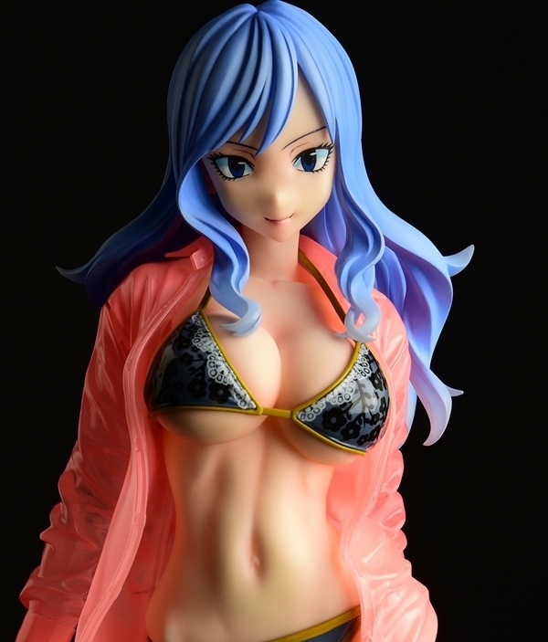 FAIRY TAIL「ジュビア・ロクサーGravure_Style「黒ビキニ！！」濡れ透けワイシャツSP」のフィギュア画像