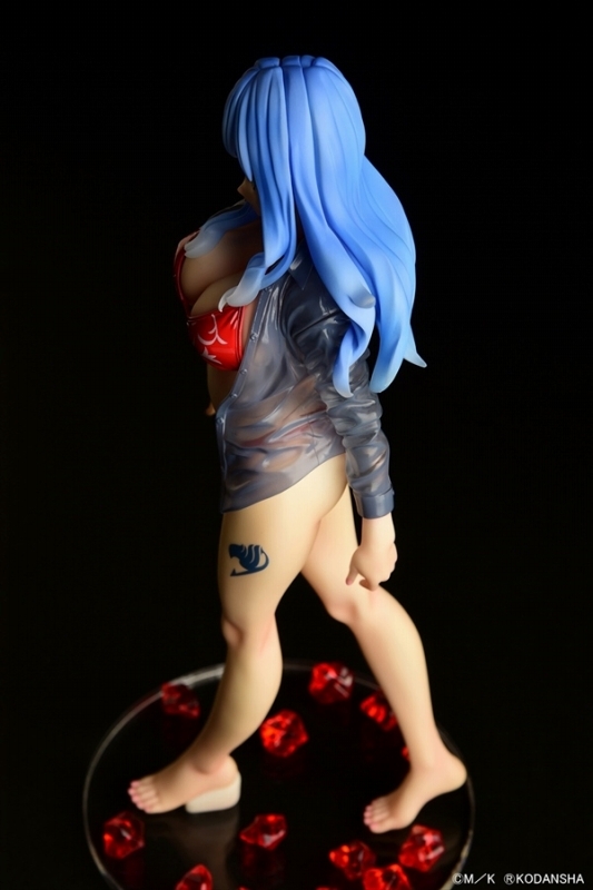 FAIRY TAIL「ジュビア・ロクサーGravure_Style「赤ビキニ！！」濡れ透けワイシャツSP」のフィギュア画像