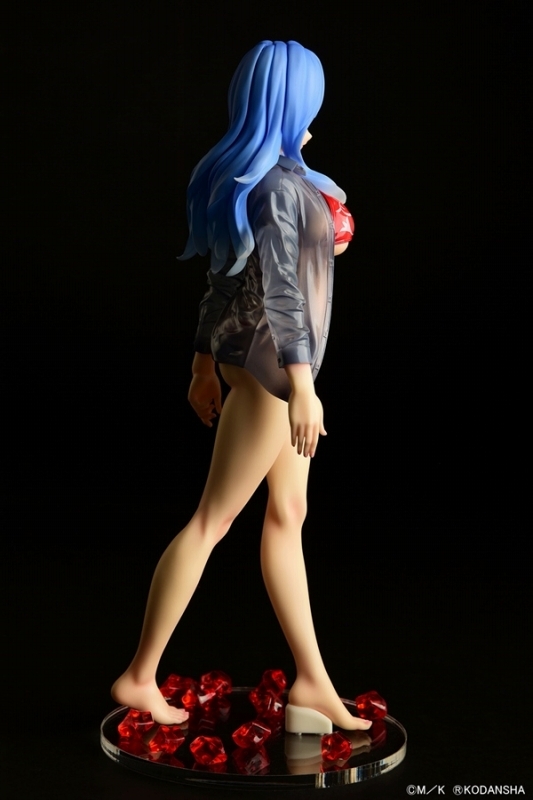 FAIRY TAIL「ジュビア・ロクサーGravure_Style「赤ビキニ！！」濡れ透けワイシャツSP」のフィギュア画像