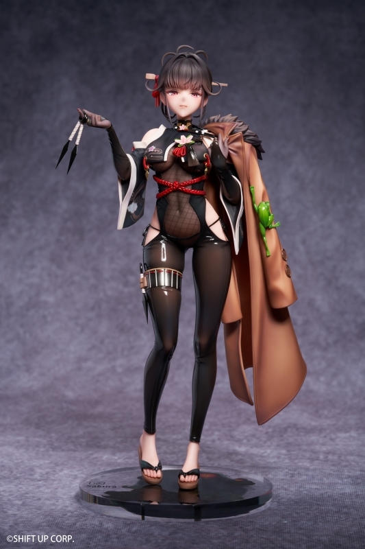 勝利の女神：NIKKE「サクラ 黒夜密行」のフィギュア画像