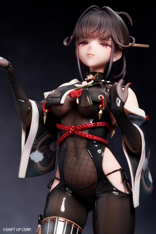 勝利の女神：NIKKE「サクラ 黒夜密行」のフィギュア画像