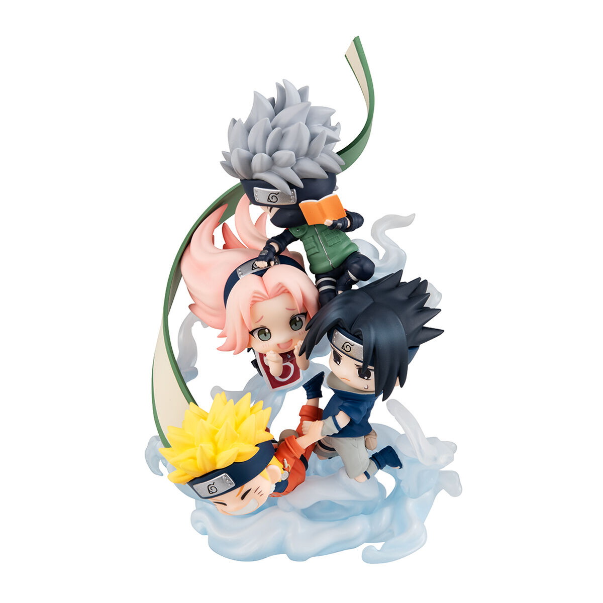 NARUTO-ナルト- 疾風伝「FigUnity 第七班集合！」のフィギュア画像