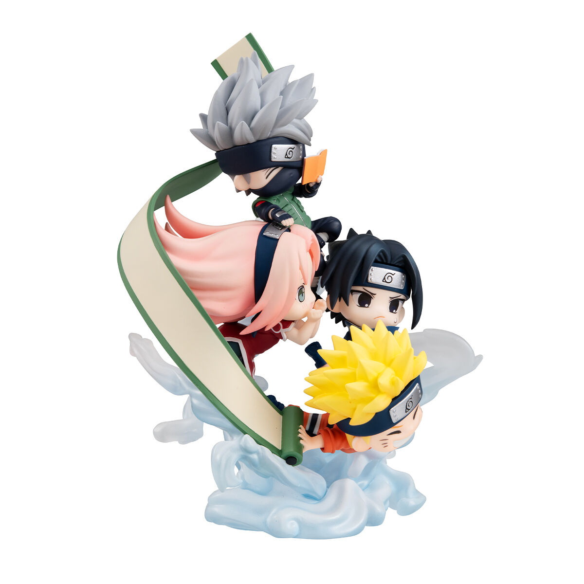 NARUTO-ナルト- 疾風伝「FigUnity 第七班集合！」のフィギュア画像