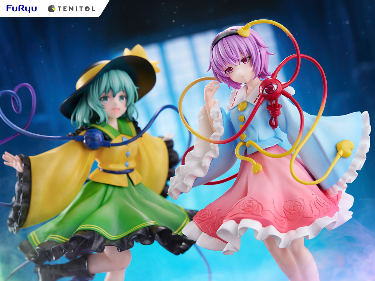 東方Project「TENITOL 古明地さとり＆古明地こいし」のフィギュア画像