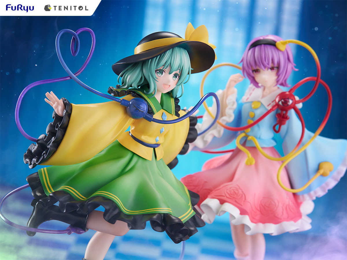 東方Project「TENITOL 古明地さとり＆古明地こいし」のフィギュア画像