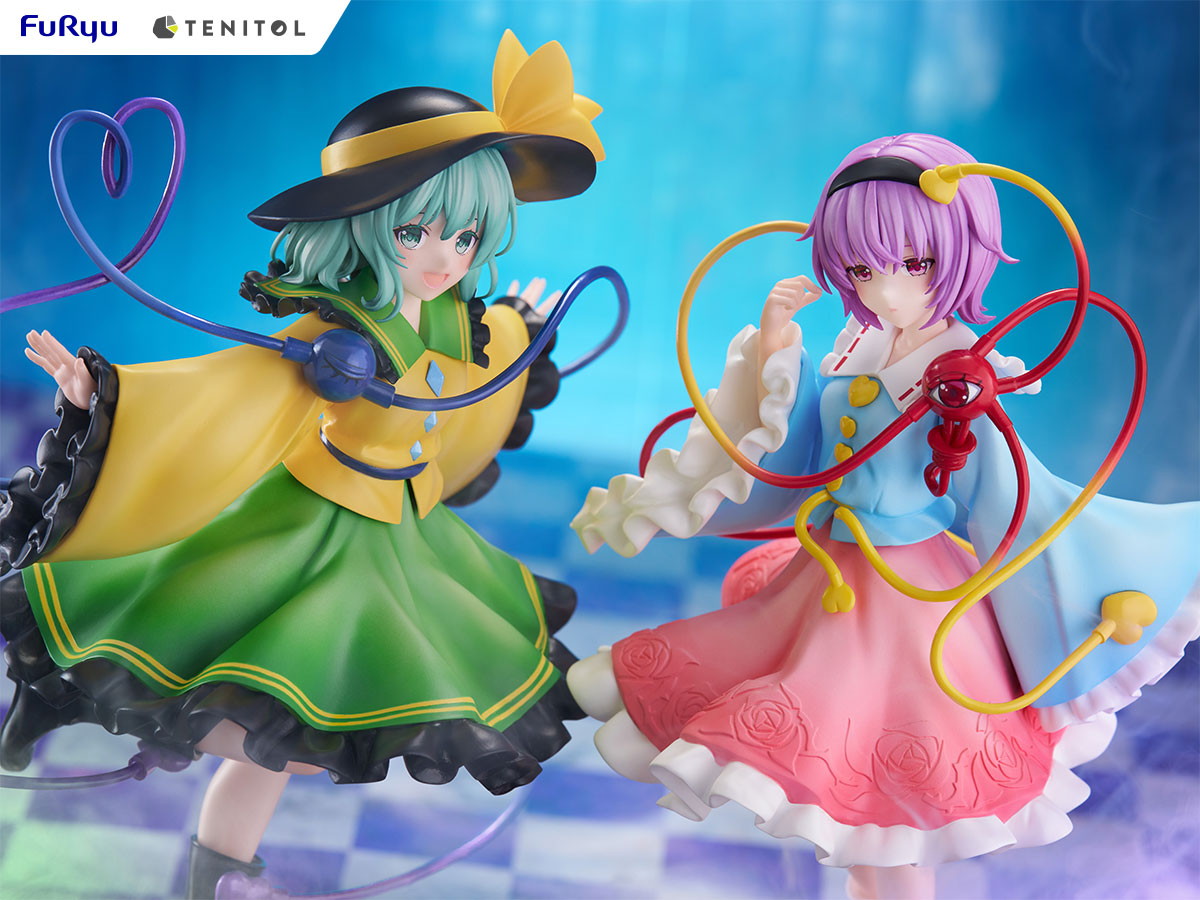 東方Project「TENITOL 古明地さとり＆古明地こいし」のフィギュア画像