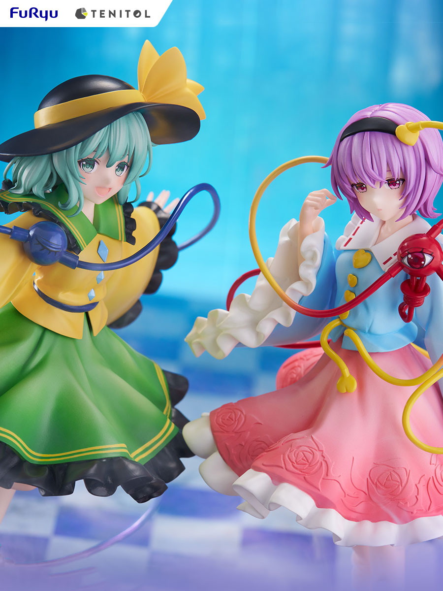 東方Project「TENITOL 古明地さとり＆古明地こいし」のフィギュア画像