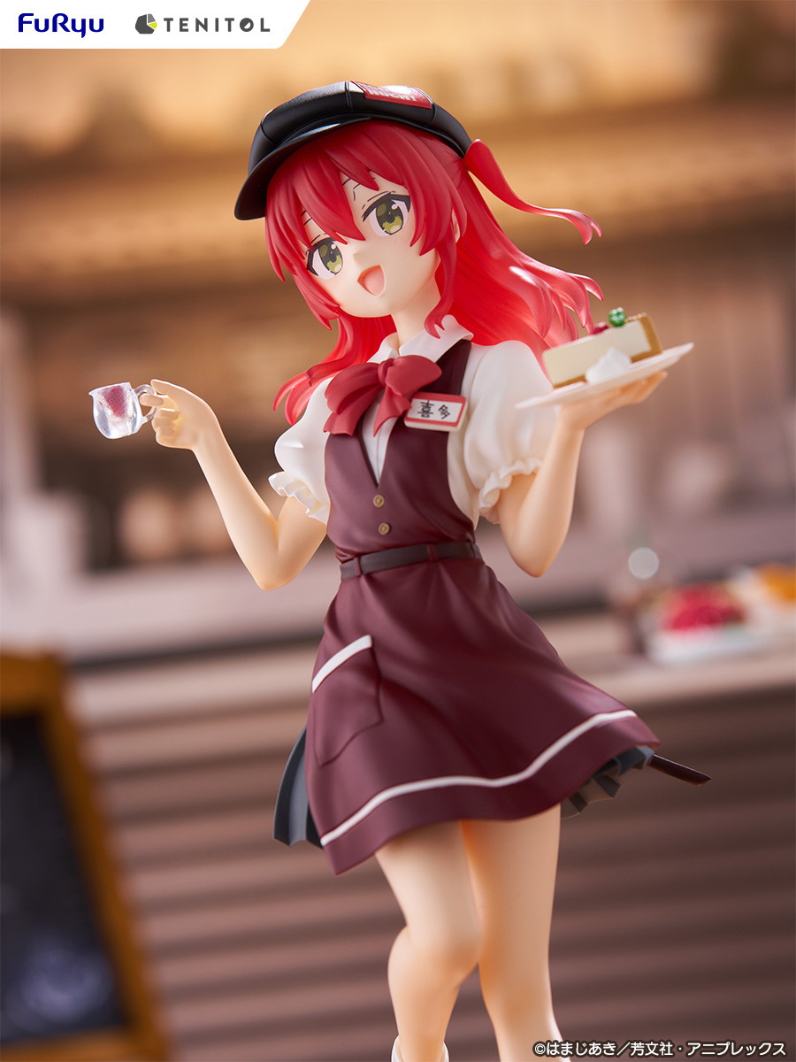 ぼっち・ざ・ろっく！「TENITOL 喜多郁代 カフェスタイルver.」のフィギュア画像