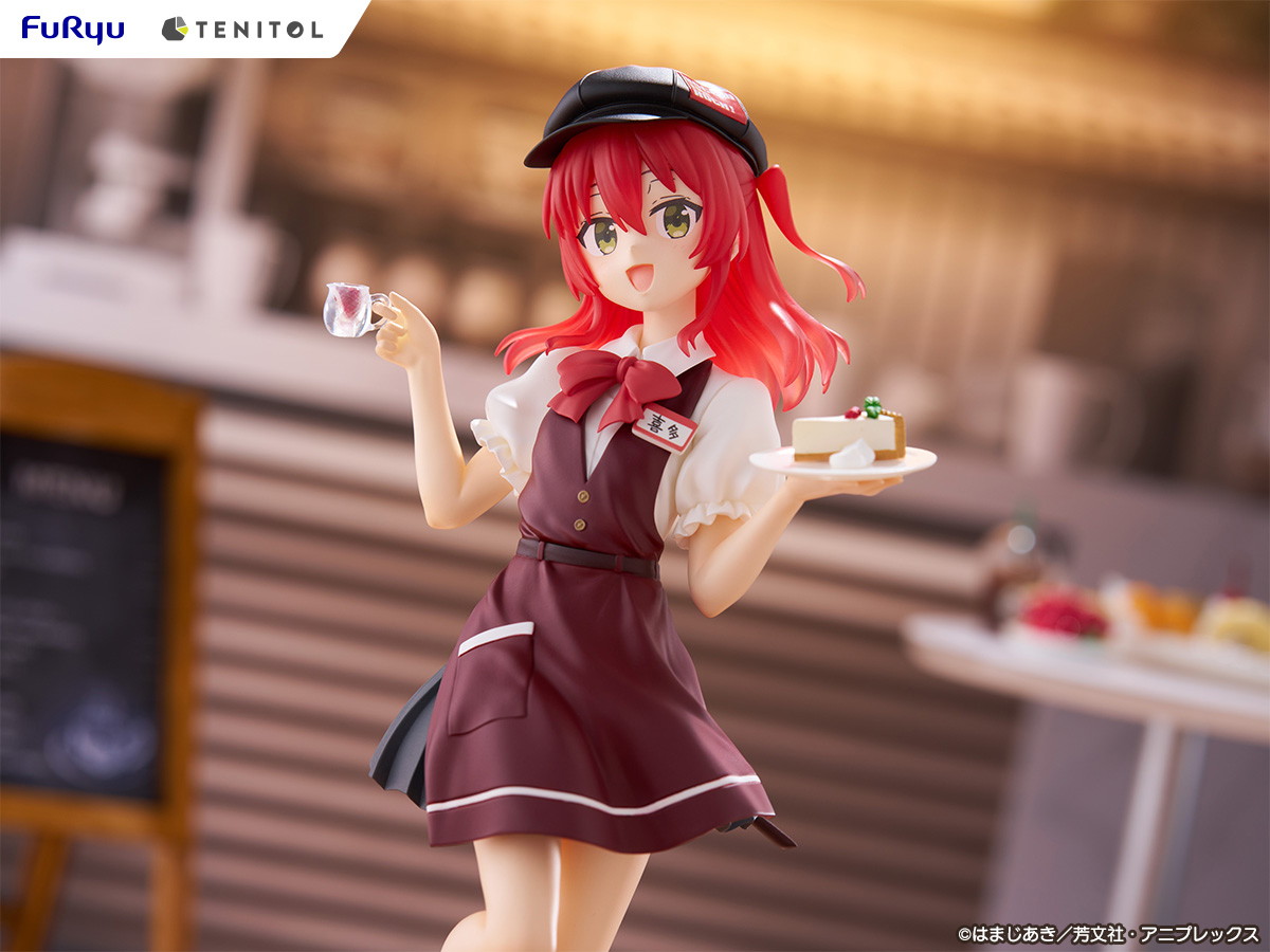 ぼっち・ざ・ろっく！「TENITOL 喜多郁代 カフェスタイルver.」のフィギュア画像