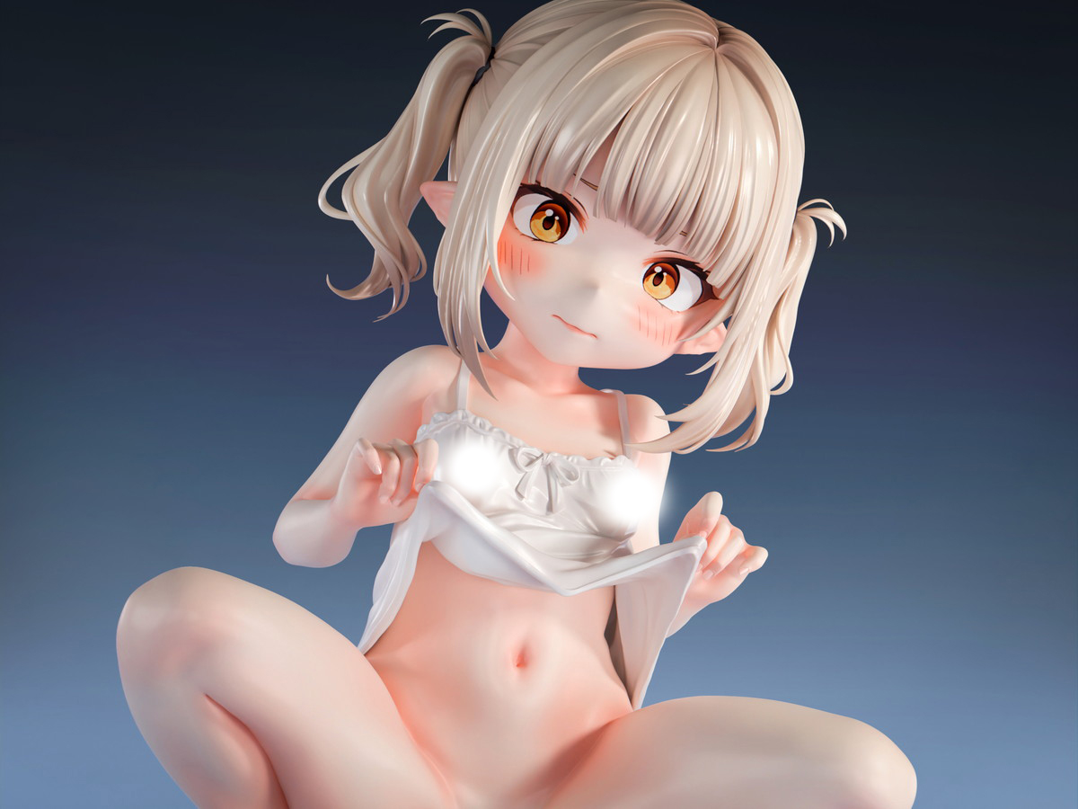 インサイトオリジナル「肉感少女 メスガキエルフ ティナ」のフィギュア画像