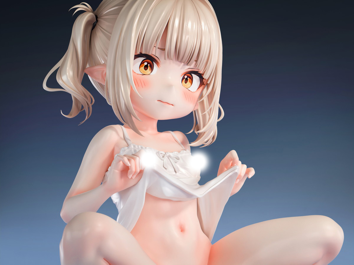 インサイトオリジナル「肉感少女 メスガキエルフ ティナ」のフィギュア画像