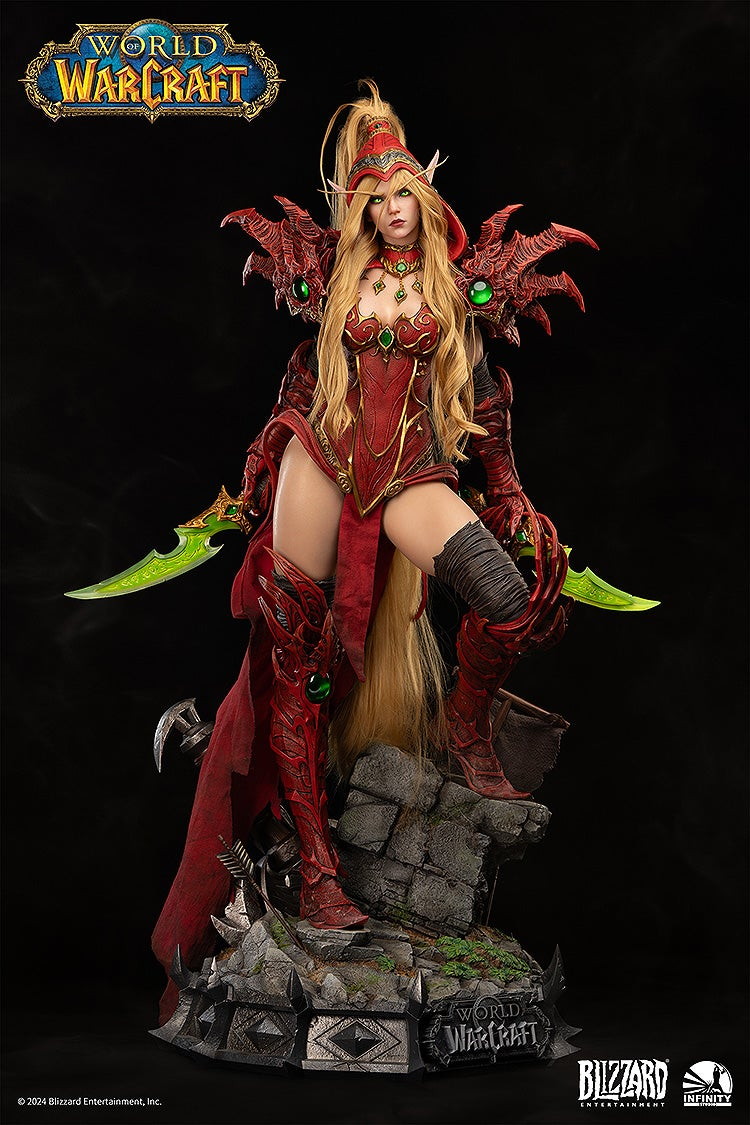 World of Warcraft「Infinity Studio×Blizzard Entertainment ＜World Of Warcraft＞ ヴァリーラ・サングイナー1/3スケール」のフィギュア画像